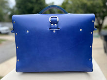 Load image into Gallery viewer, Monster satchel colbalt blue