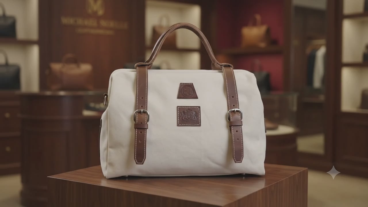Carryall canvas bag